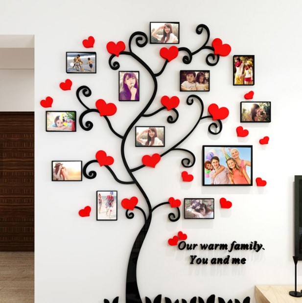 DIY Family Tree Wall Sticker - Acrylic 03