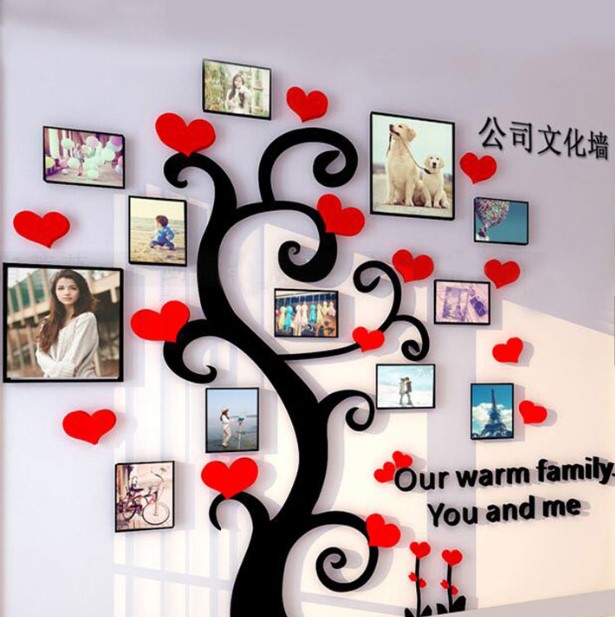 DIY Family Tree Wall Sticker - Acrylic 04