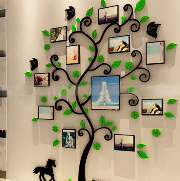 DIY Family Tree Wall Sticker - Acrylic 06